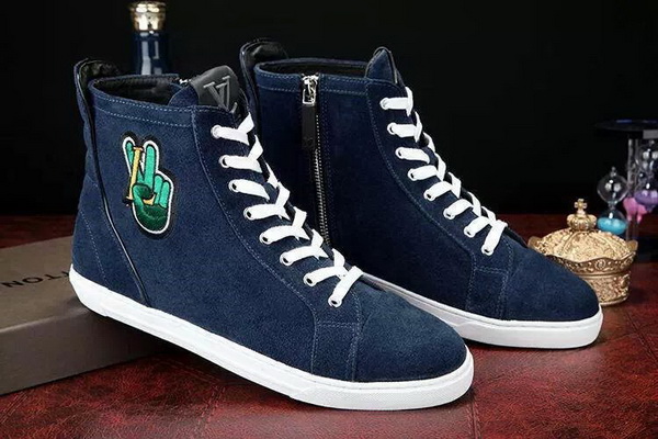 LV High-Top Fashion Men Shoes--039